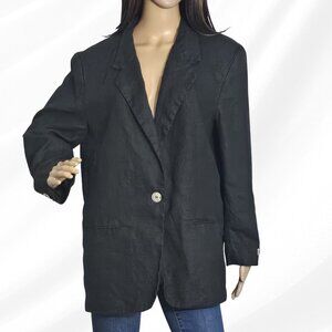 2/$50 Character Suburban Wear Black Blazer Jacket Size 16